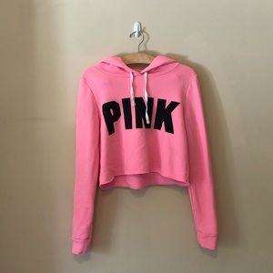 VS’s PINK Neon - Cropped hoodie